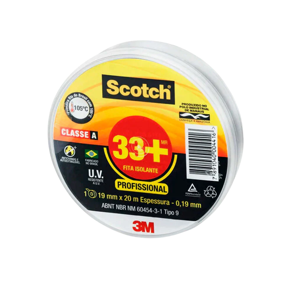 Scotch Fita Isolante 33+
